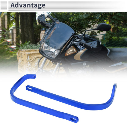 Hand Guard 1 Set Universal Knuckle Guard Protector Blue Alloy for Motorcycle