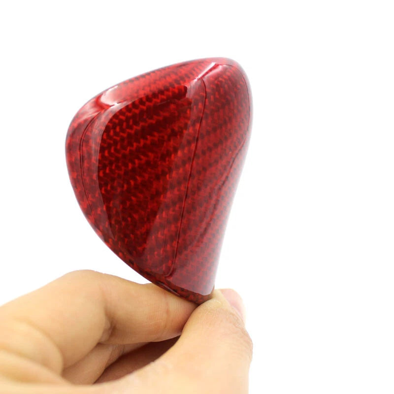 Real Carbon Fiber Back Gear Shift Knob Cover Trim Fit For Lexus IS ES NX GS