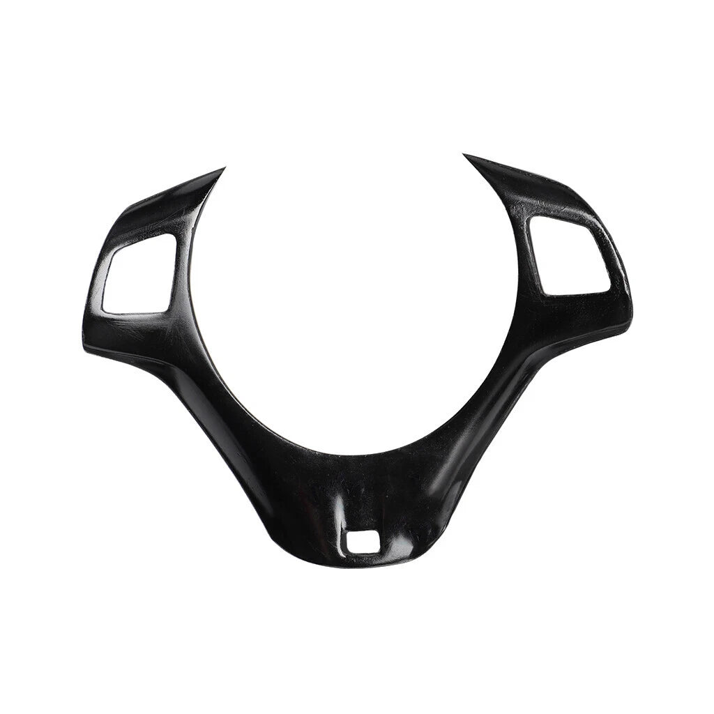Real Carbon Fiber Steering Wheel Center Cover Trim For BMW E90 M3 with hole
