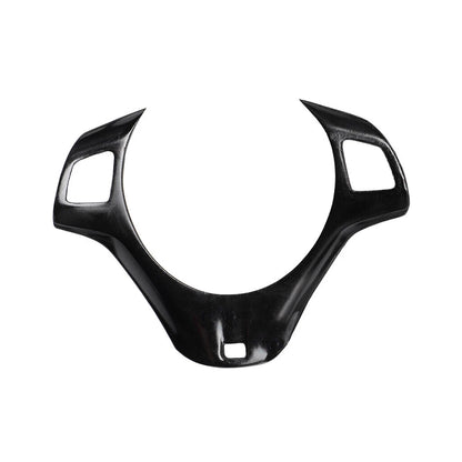 Real Carbon Fiber Steering Wheel Center Cover Trim For BMW E90 M3 with hole