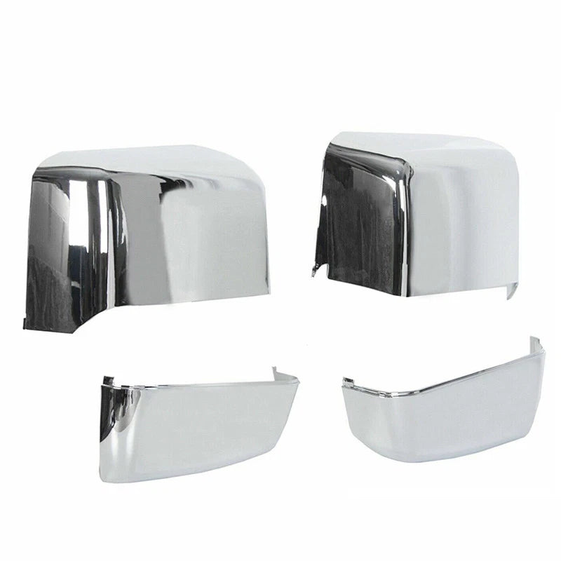 Set of Tow Mirror Cap Covers for Chevrolet Silverado Sierra 2500HD 3500 (2007-2018)