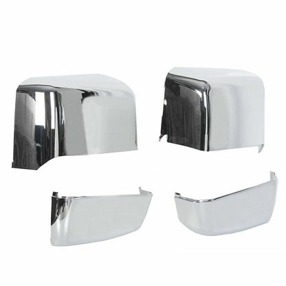 Set of Tow Mirror Cap Covers for Chevrolet Silverado Sierra 2500HD 3500 (2007-2018)