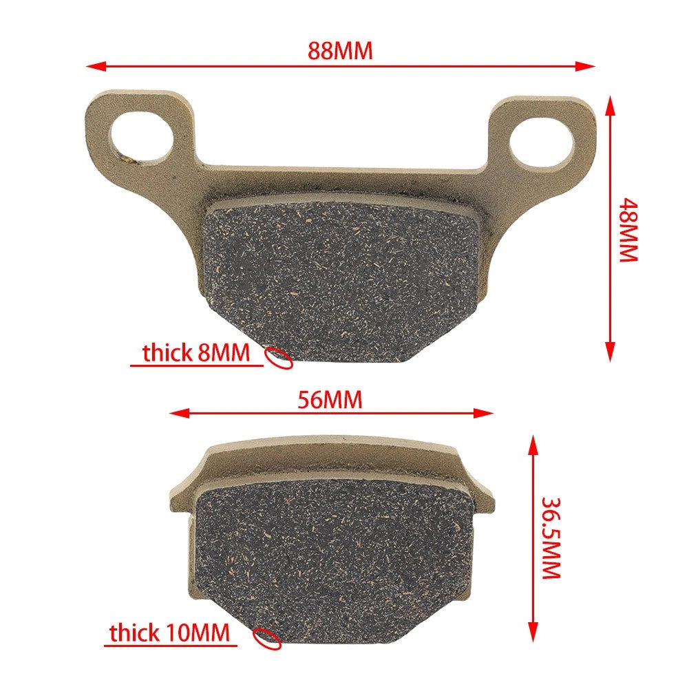 Rear Brake Pads for APRILIA RS4 125 4T AJP Caliper (2011-2015)