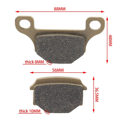 Rear Brake Pads for APRILIA RS4 125 4T AJP Caliper (2011-2015)