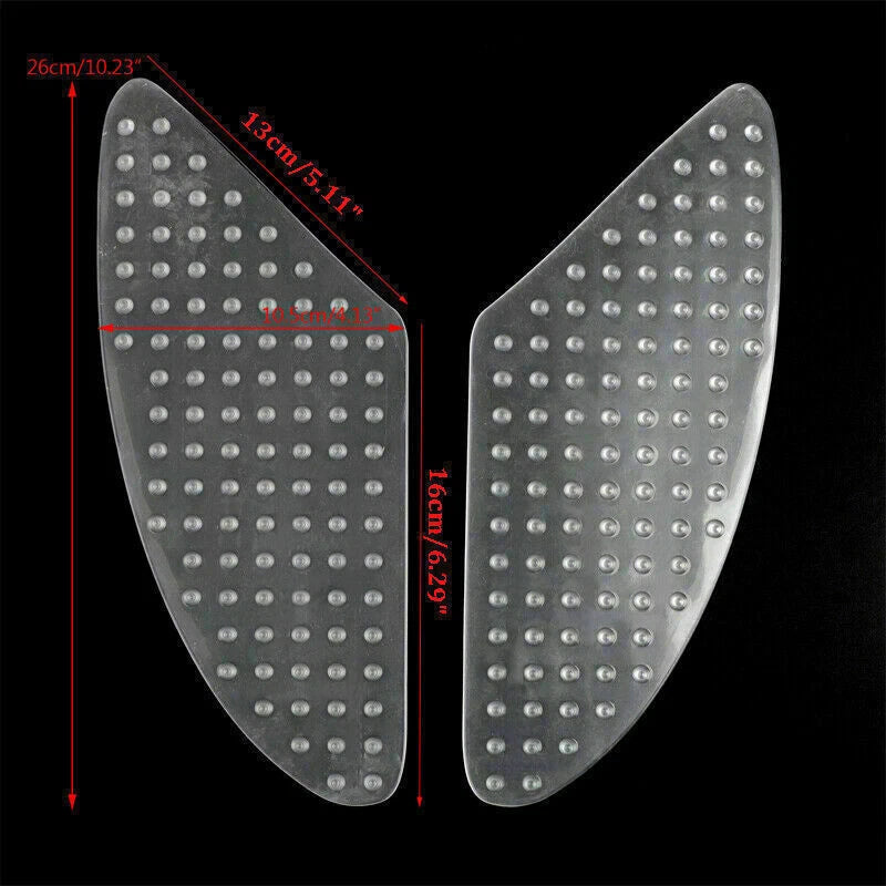 Tank Traction Pad Side Gas Knee Grip Protector for Kawasaki ZX6R ZX10R Z1000 (2004-2023)