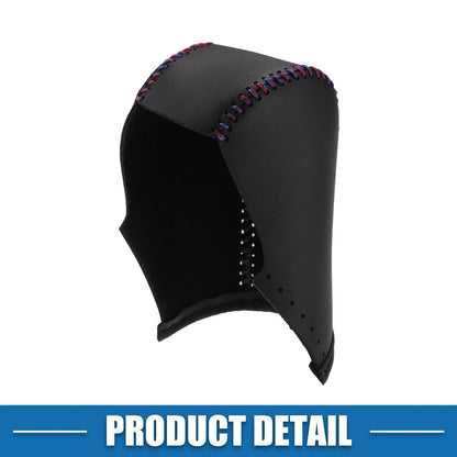Gear Shifting Knob Cover for BMW 328i Faux Leather Black Red Blue (2007-2013)
