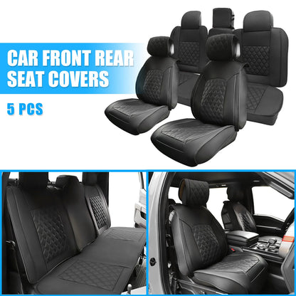 Seat Covers Seat Pad 5 Pcs Car for Toyota Tacoma (2005–2024)