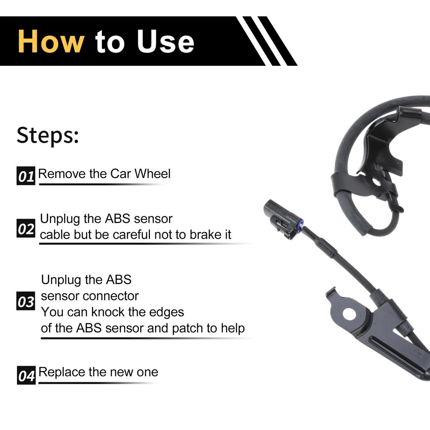 ABS Wheel Speed Sensor for Toyota Reiz Front Right (2007-2012)
