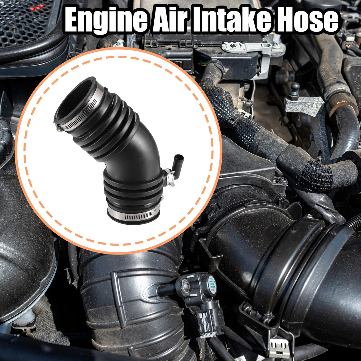 Car Engine Air Intake Hose for Toyota Pickup (1992–1995)