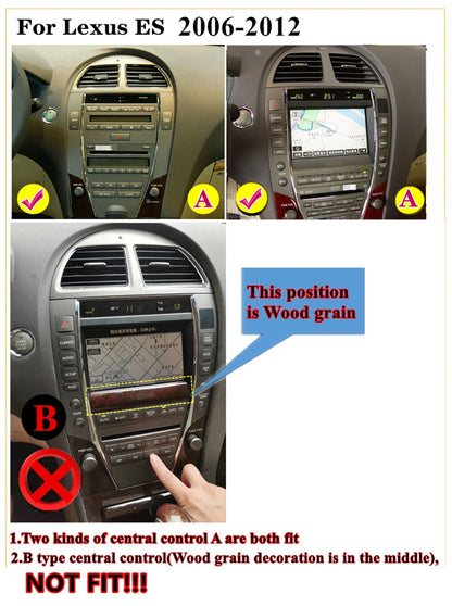 9.7'' Car Stereo GPS Radio for Lexus ES ES240 ES300 ES330 ES350 (2006-2012)