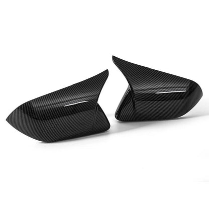Carbon Style Rearview Side Mirror Cover Caps for Ford Mustang (2015-2021)