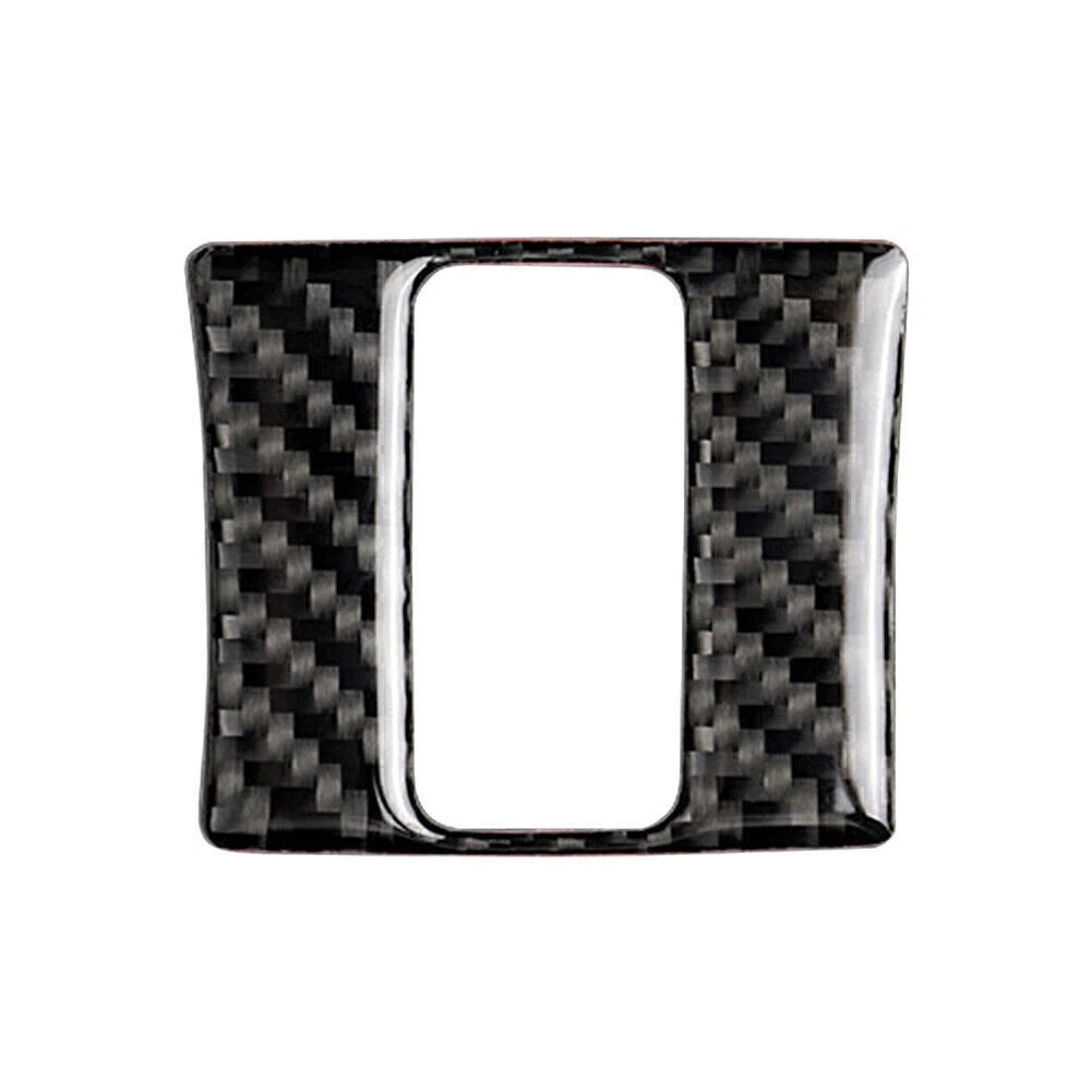 Carbon Fiber Interior Warning Lamp Button Stickers for Mazda 3 Axela (2013-2018)