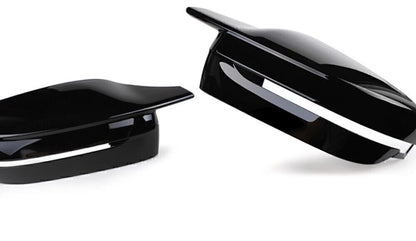 Mirror Covers for 2017-2020 BMW G30 G20 G22 M Style Glossy Black (2017-2020)