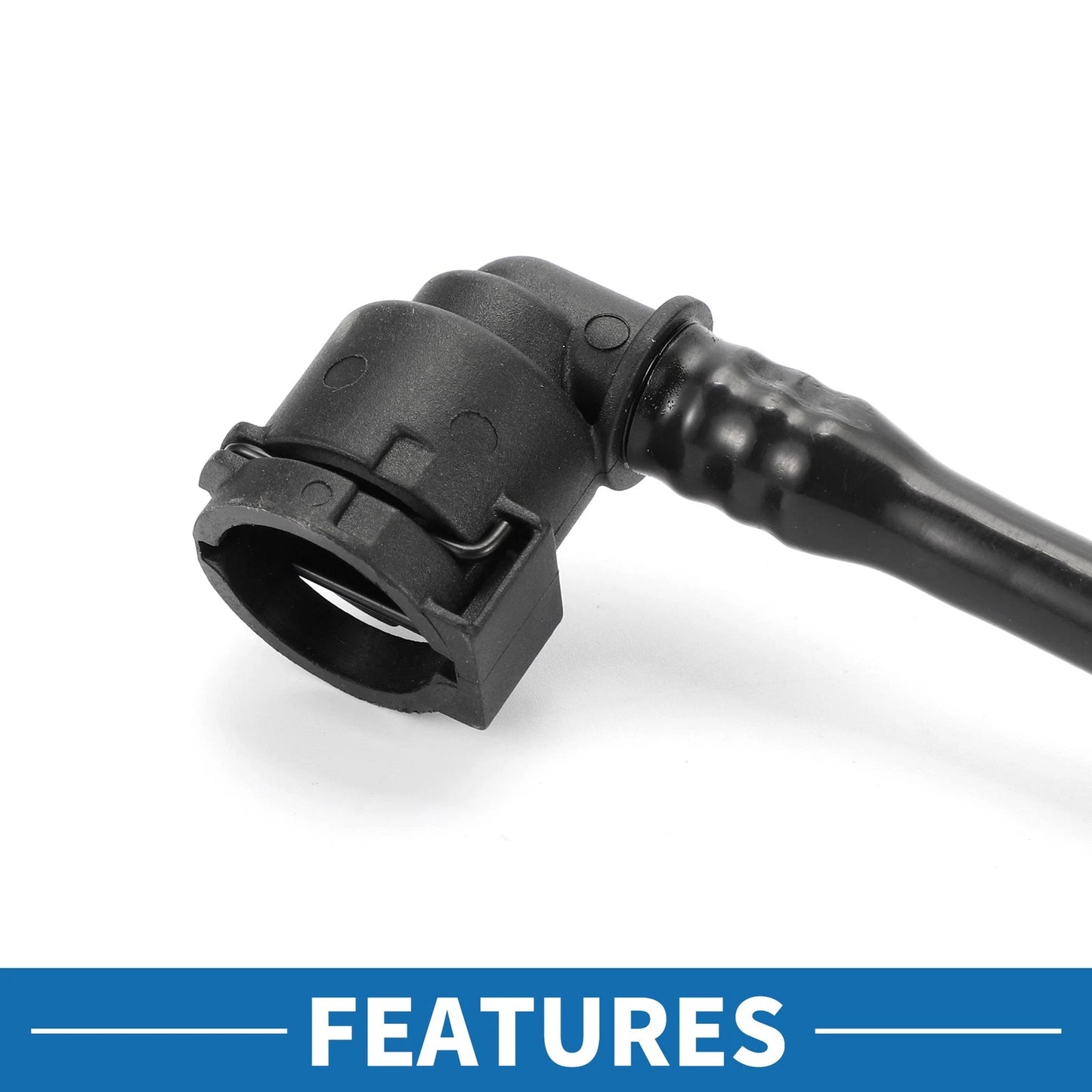 Radiator Hose for BMW 740i 2016-2019 Plastic Black 1 x Piece