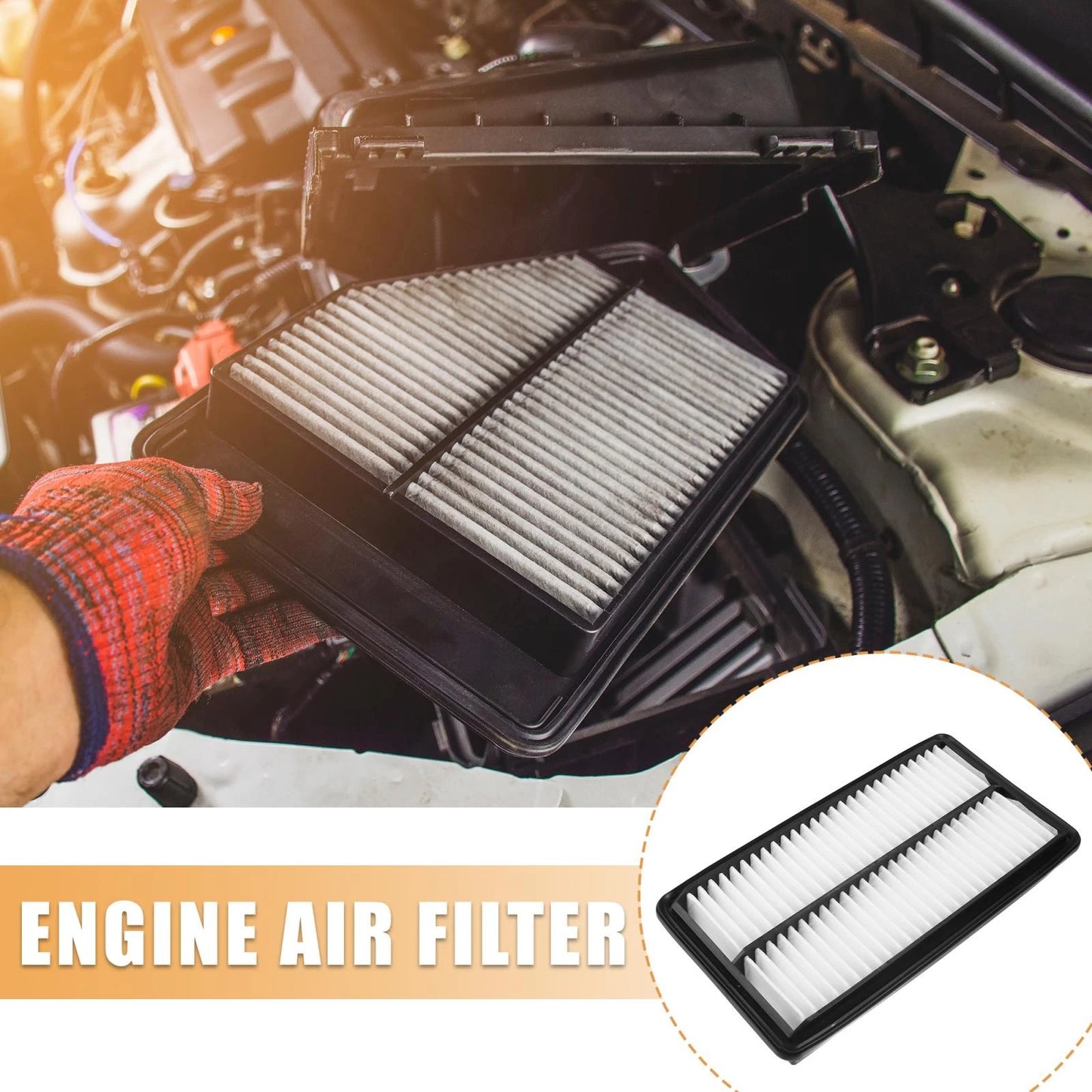 Engine Air Filter for Acura MDX, Honda Odyssey (2001-2023)