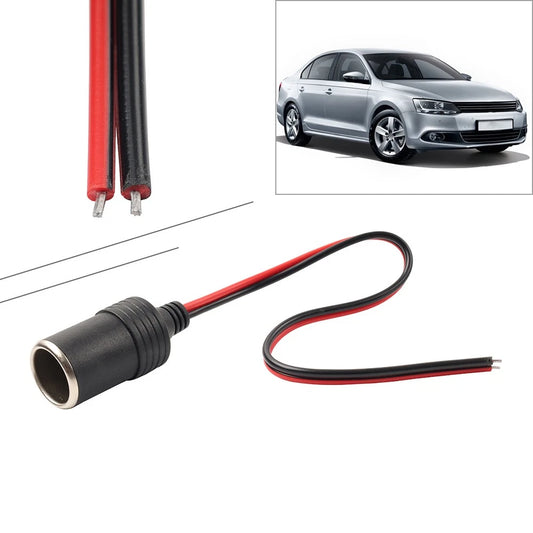 12V 24V Car Cigarette Lighter Socket Female Connector for Power Charger Adapter
