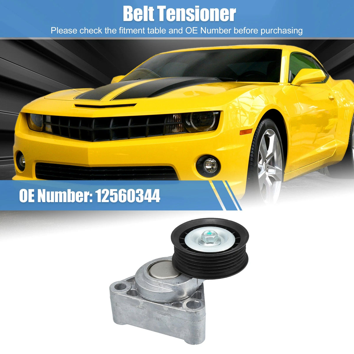 Engine Belt Tensioner Pulley Assembly for Chevrolet Camaro (1998 - 2002)