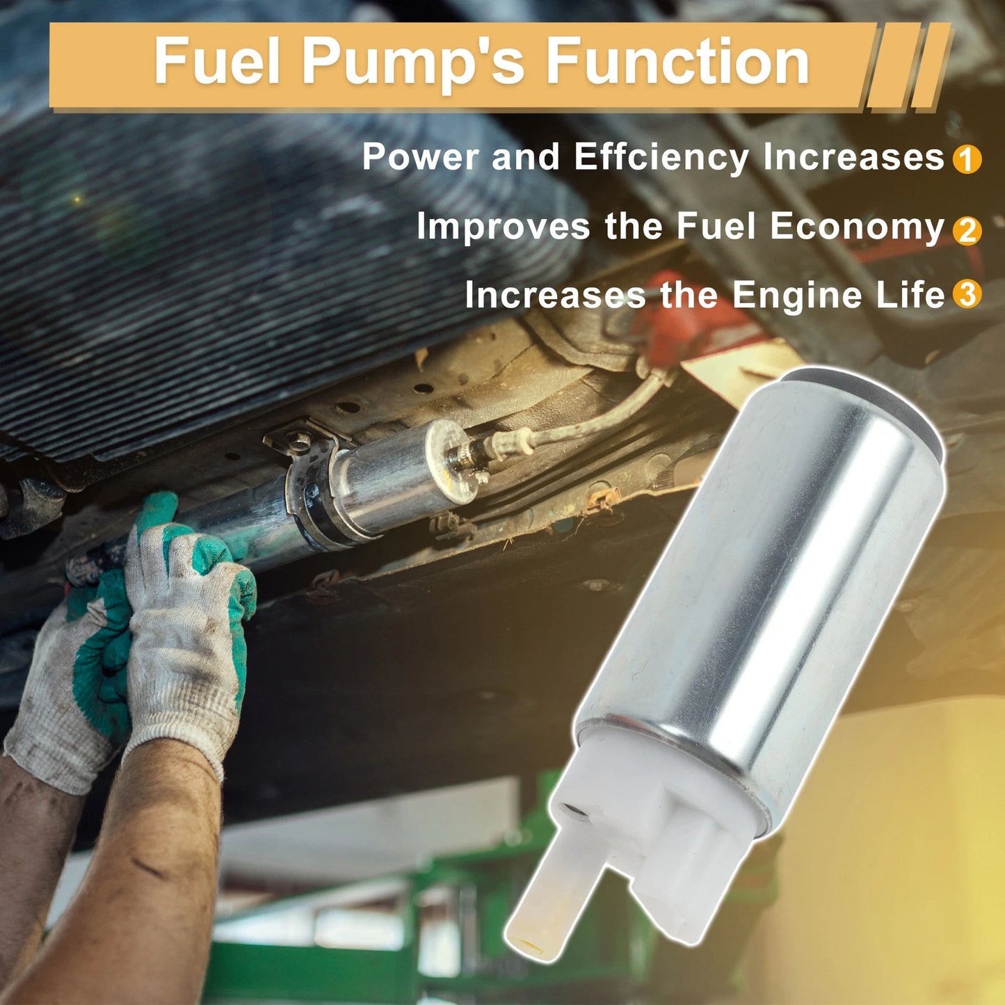 Fuel Pump / Metal Electric for Yamaha F150 (2024–2023)