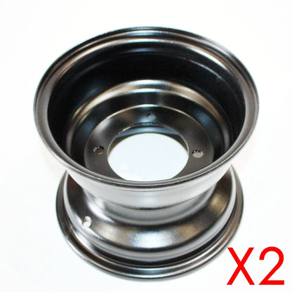 Black 18x9.50 8" 4 Stud Rear Wheel Rim for Quad Dirt Bike ATV Buggy