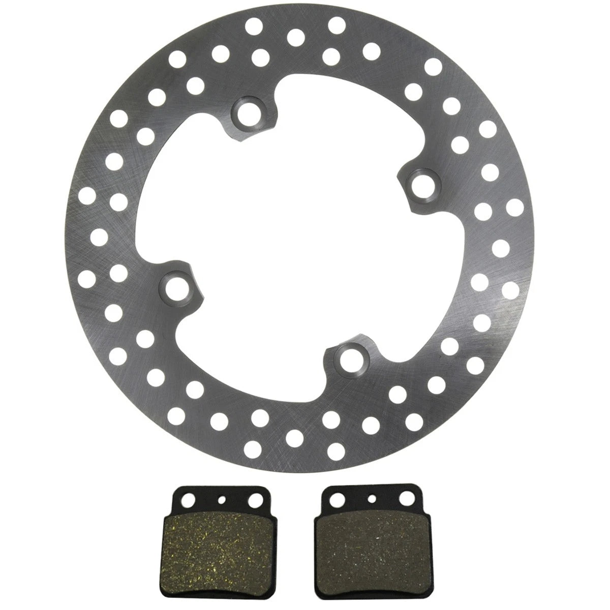 Rear Disc Rotor & Semi-Metallic Pads for Arctic Cat DVX400 (2004–2008)