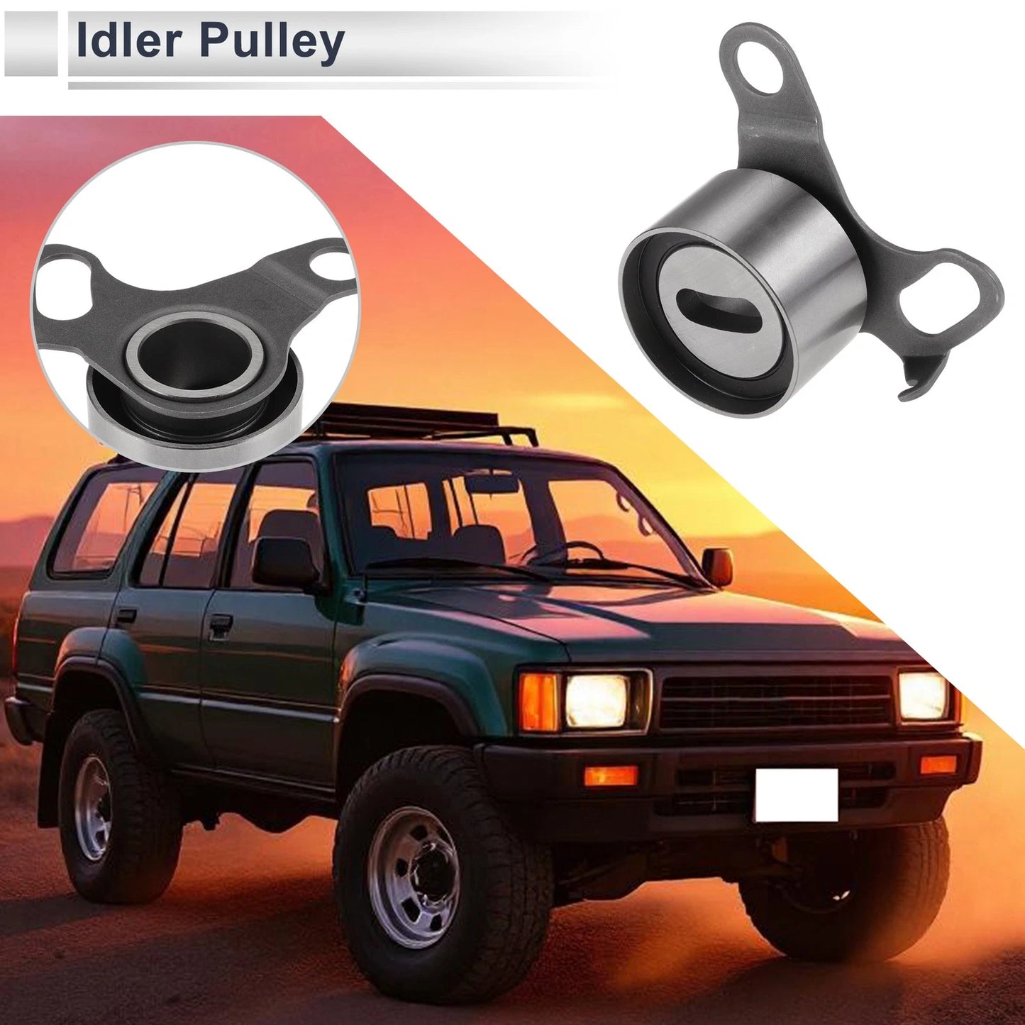 Drive Belt Idler Pulley for Toyota 4 Runner (1989–1995)