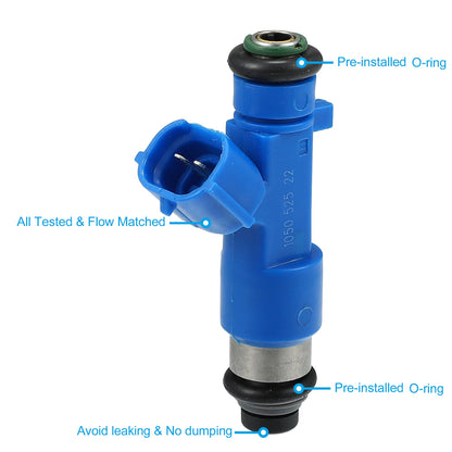 Fuel Injector 1 x Replaces 14002-AN001 for Nissan GTR 3.8L V6 TT (2014-2022)