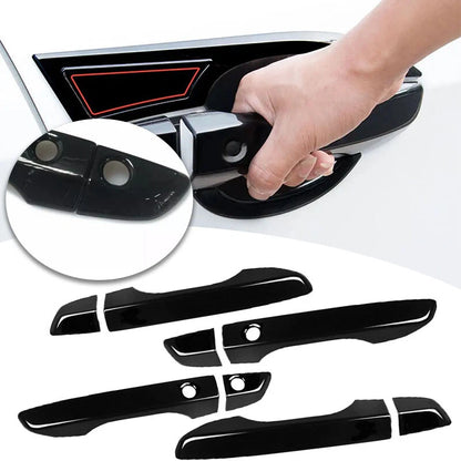 8 Pcs Gloss Black Door Handle Cover Trim for Honda Civic (2016-2021)