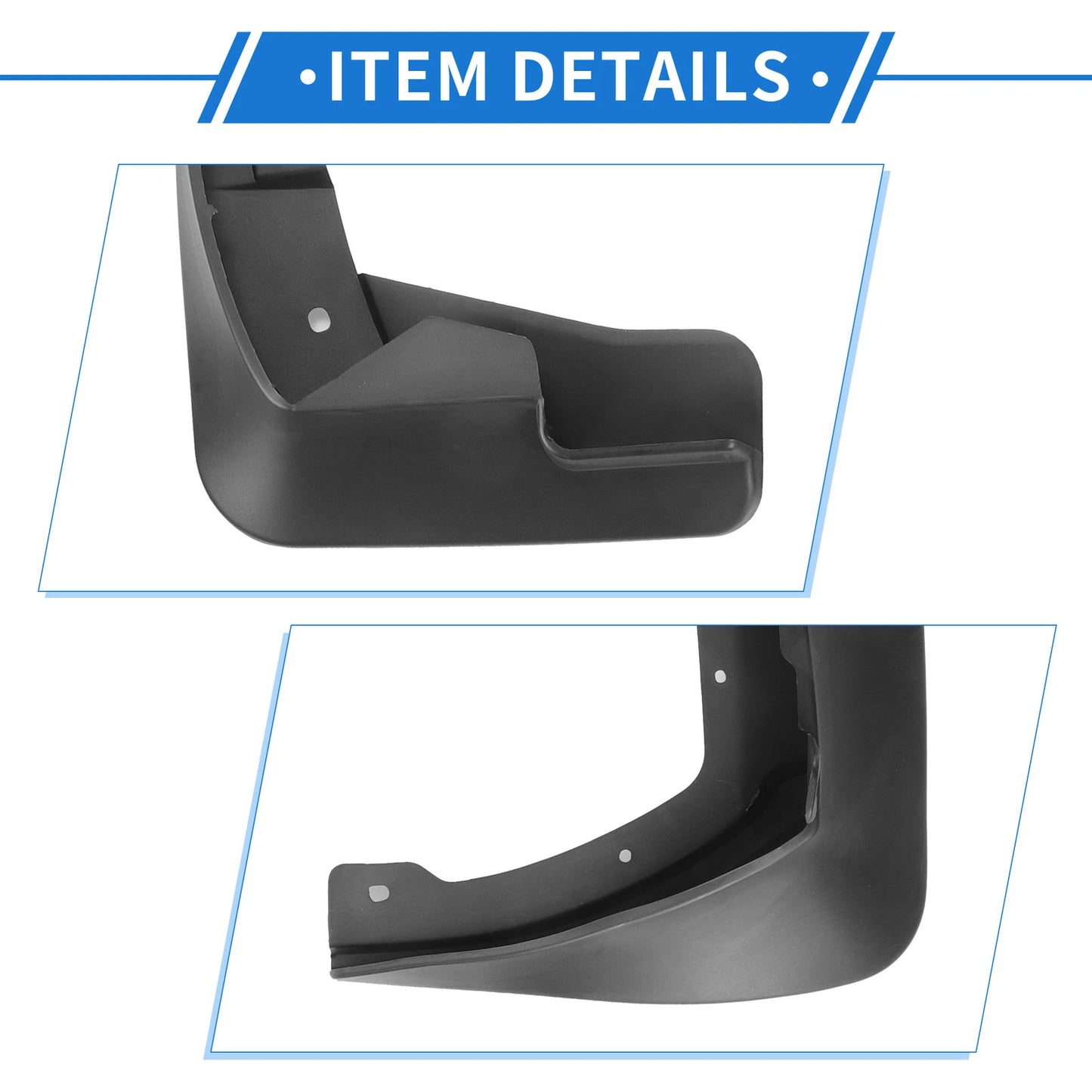 Mud Flap Splash Guards for Peugeot 508 (2019-2021)