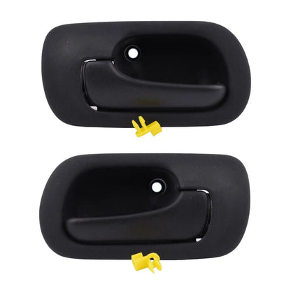 Pair Interior Door Handles Inner Grab Black Fits Honda Civic EK EM SED 96-00 D11