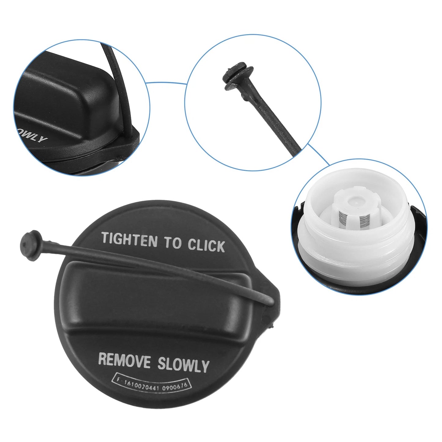 Fuel Tank Filler Cap for Honda Civic 2006-2015, Accord (2006-2015)