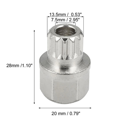 30/13PT Anti Theft Wheel Lock Lug Nut Removal Key for BMW