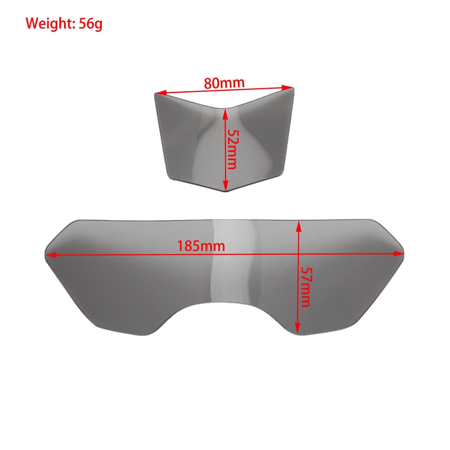 Protective Smoke Cover for Front Headlight Glass for Yamaha MT-15 (2016-2018)