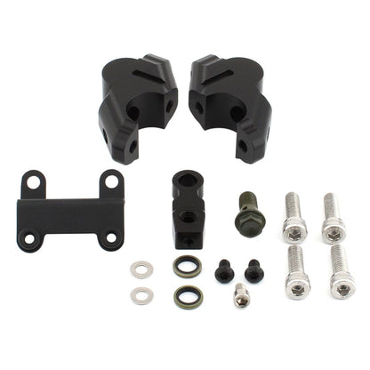 Handlebar Risers w/ Brake Hose Extension for Yamaha MT-07 (2014-2023)