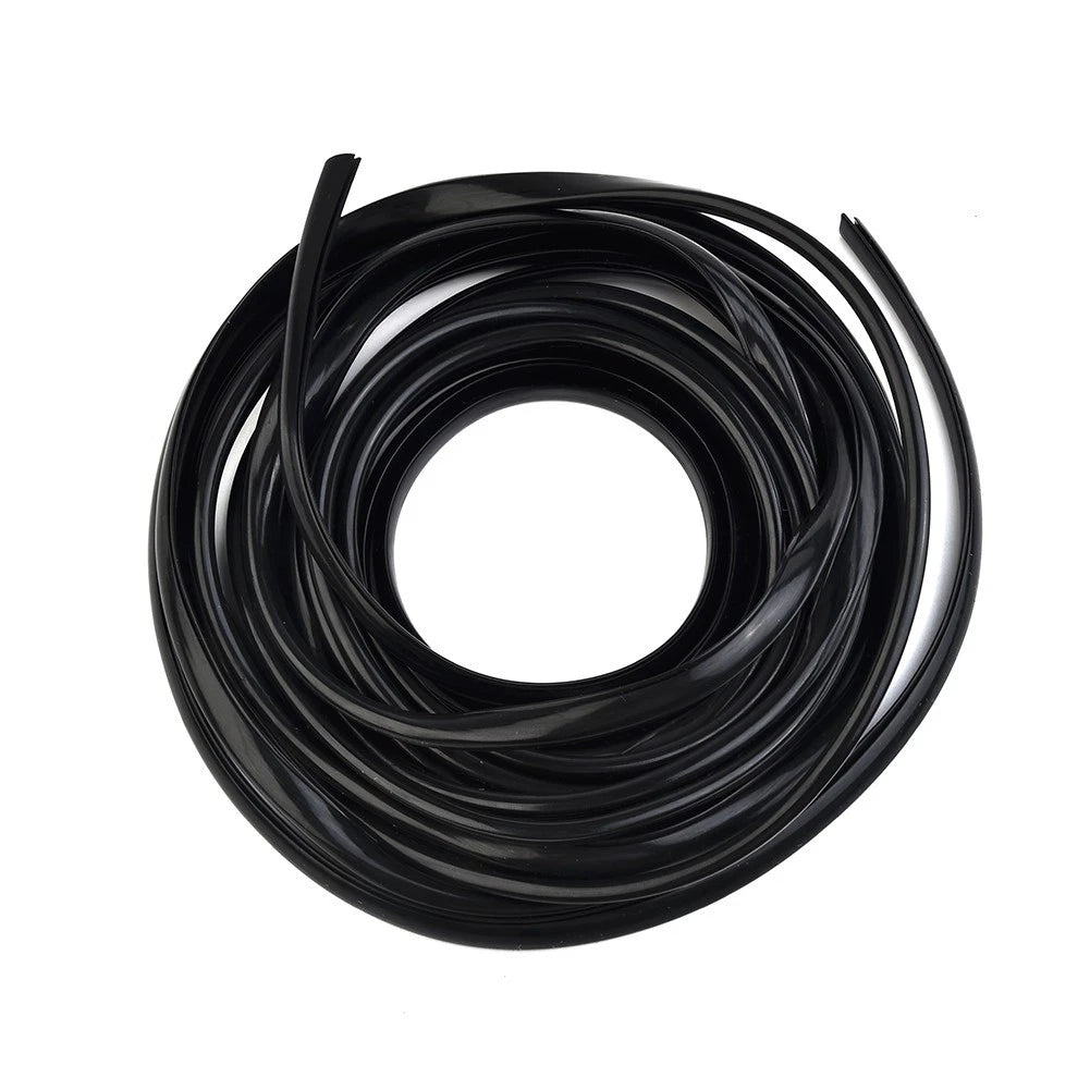1pc 6M U-Shape Auto Door Moulding Rubber Strip Trim Guard Edge Protector Cover for Car