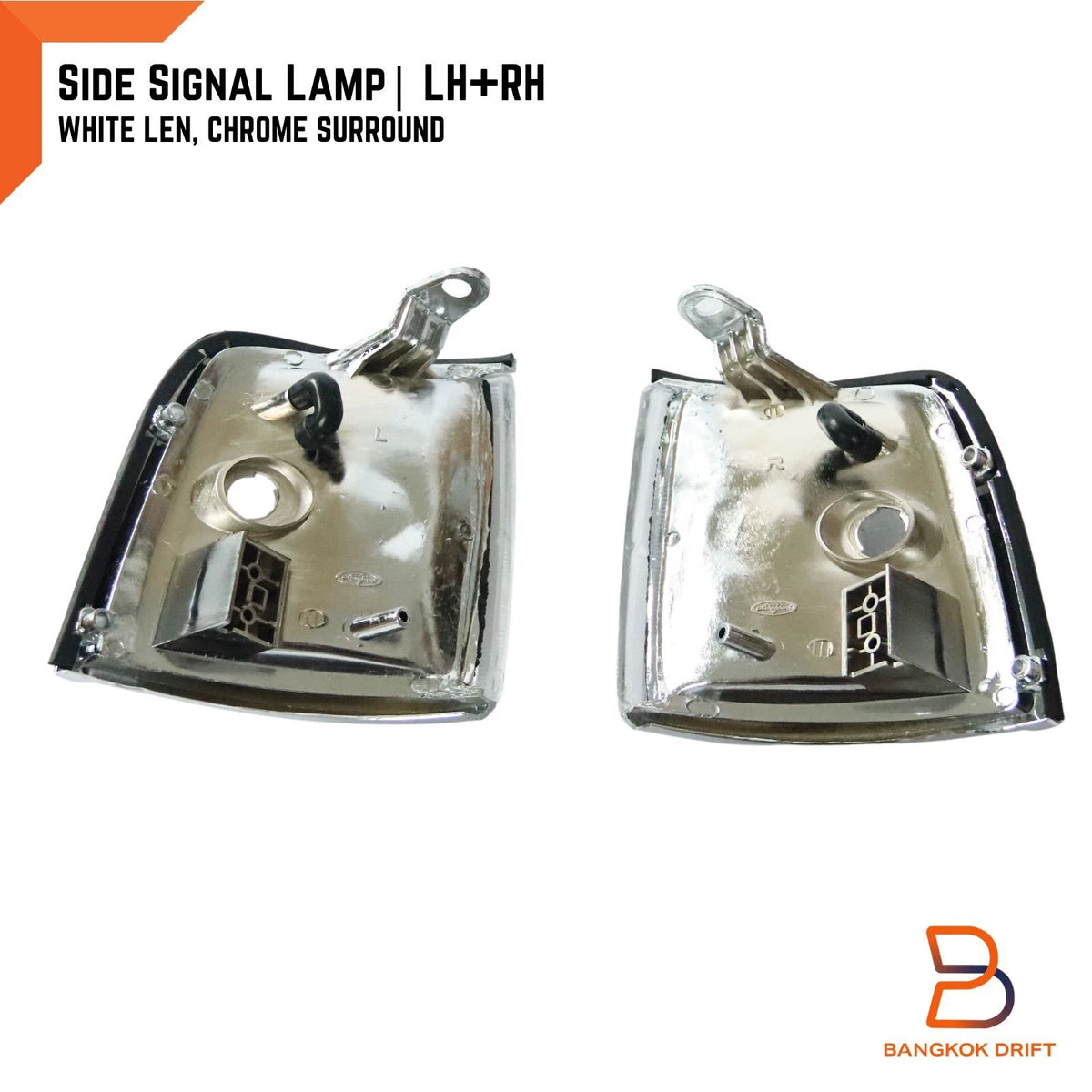 White Lens Front Corner Turn Signal Light for Holden Rodeo TF TFR (1997-2003)