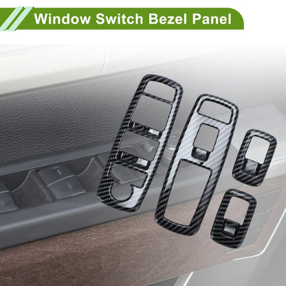 4 x Window Switch Bezel Cover for Dodge Ram