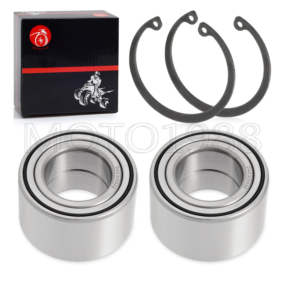 Front & Rear Wheel Bearings for Yamaha Grizzly 550/660/700 (2007-2009)