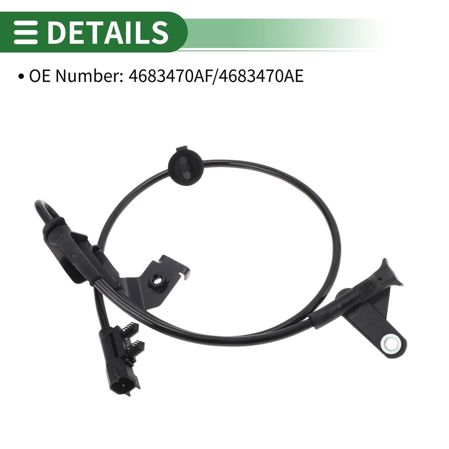ABS Wheel Speed Sensor for Dodge Caravan Front Right