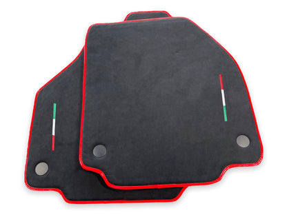 AutoWin Floor Mats for Ferrari 458 GT2 (2012-2015) - Alcantara Leather