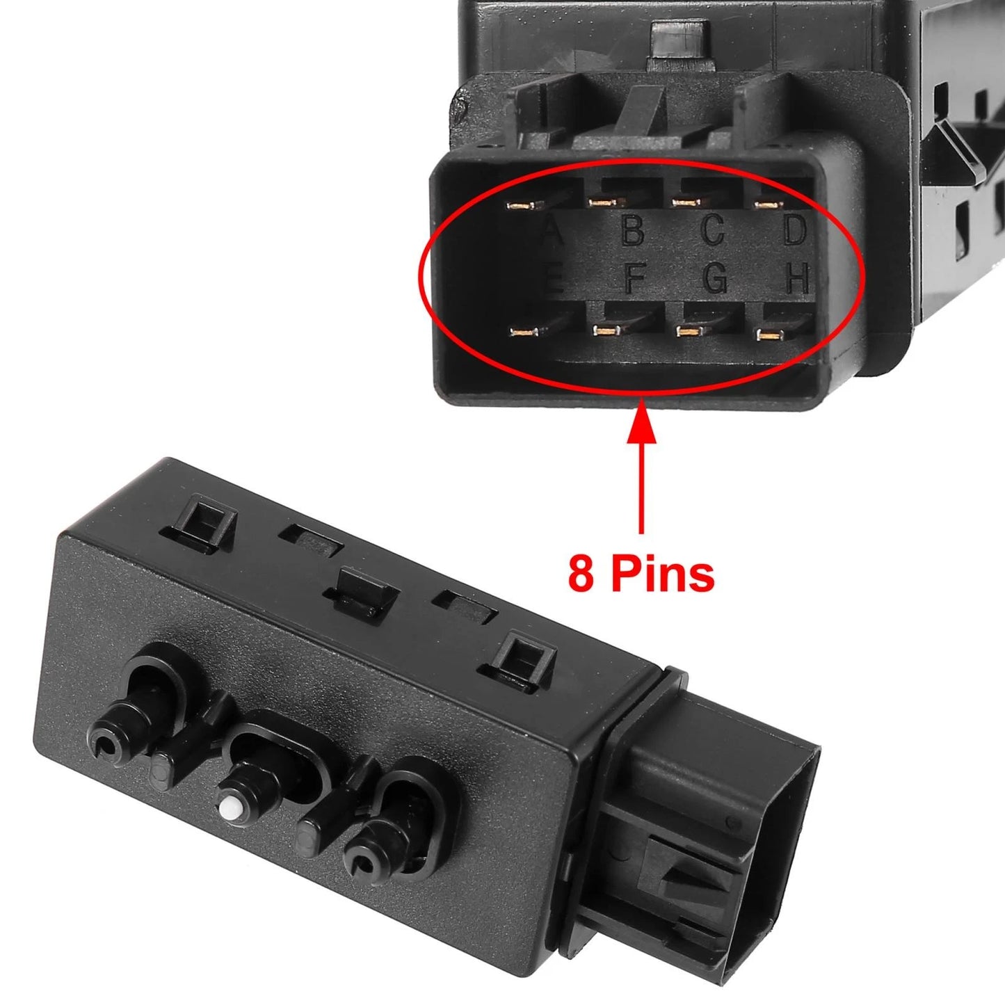 Front Left Side 6 Way Car Power Seat Switch for Chevrolet Buick