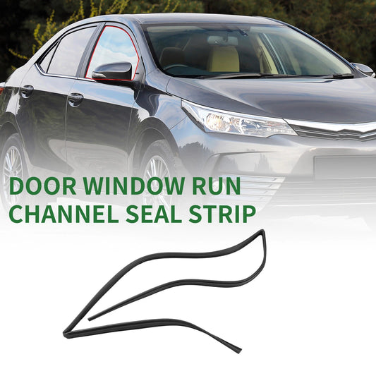 1 Pc Front Right Door Window Run Channel Seal Strip for Toyota