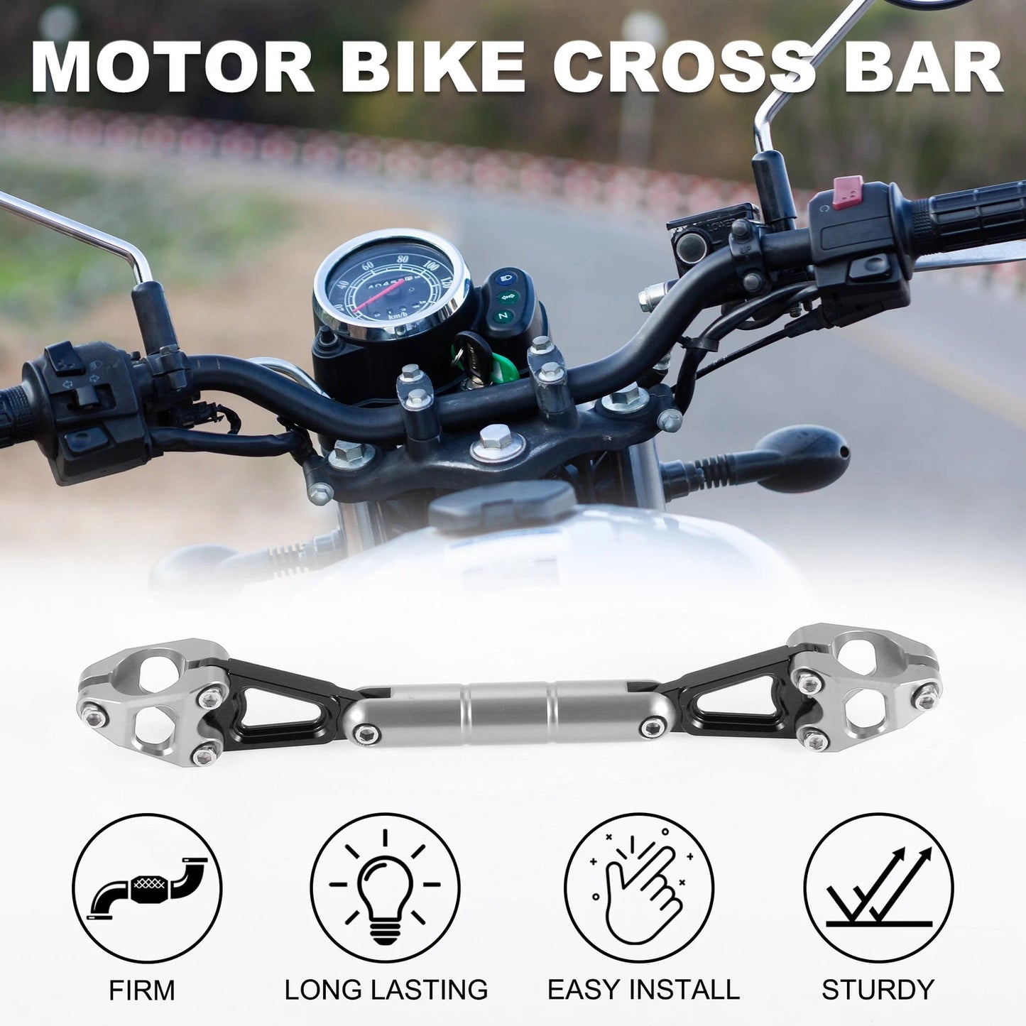 Cross Bar 1 Set for Motorcycle Motor Bike
