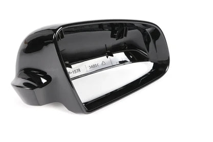 Gloss Black Wing Mirror Caps for Audi A4 B7 (2005–2008)