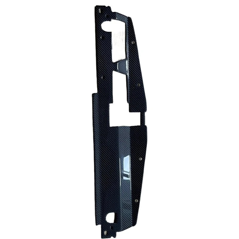 Carbon Fiber Cooling Slam Panel Radiator Cover For Mitsubishi Lancer Evo 8 03-05