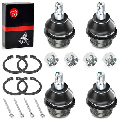 Upper Lower Ball Joints 4 Pack for Suzuki KingQuad 500 LTA500 AXi (2011–2023)