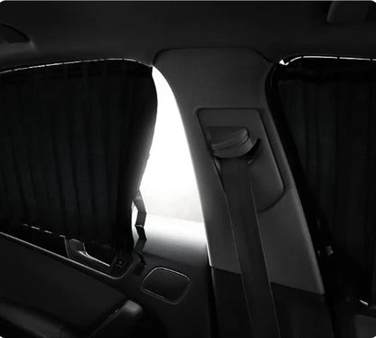 4x Side Window Sleep Privacy Camping Sunshade Shading Curtain for Tesla Model 3