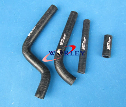Silicone Radiator Hose Kit RED for Yamaha YZ125 (1996-2001)