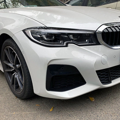 2 x Headlight Eyelid Covers for BMW 3 Series G20 G28 (2019-2023)