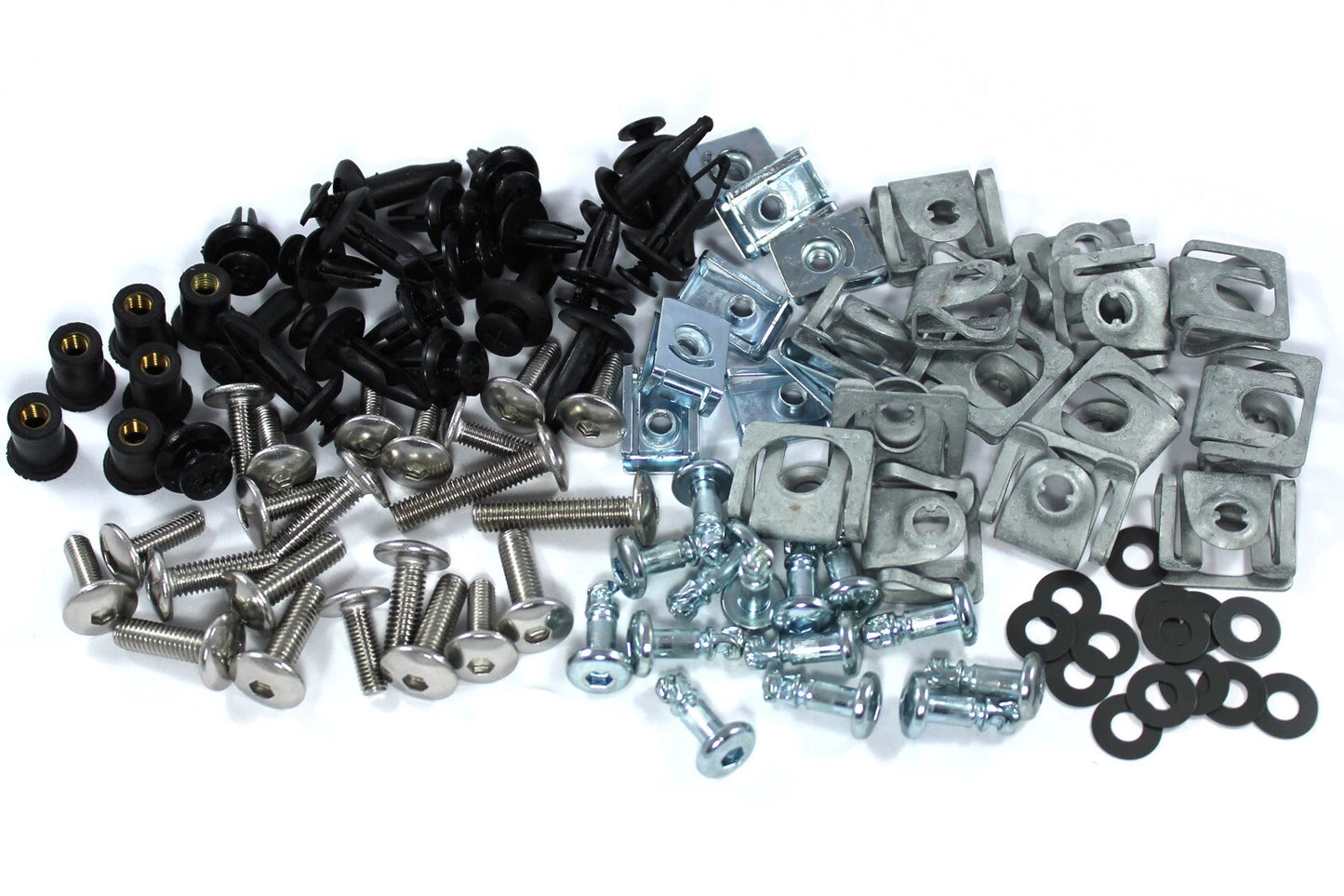 Fairing Bolts Screw Clip Stainless Pozi Dzus for Yamaha R1 (2015–2019)