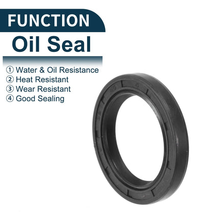 Oil Seal 32x45x6mm NBR Black 5Pcs